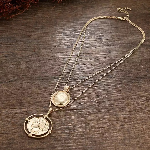 ๐คDouble chain necklace - Picture 5 of 6